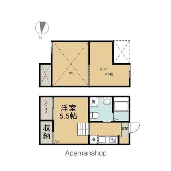 LA TACHE I(ラターシュワン)の間取り