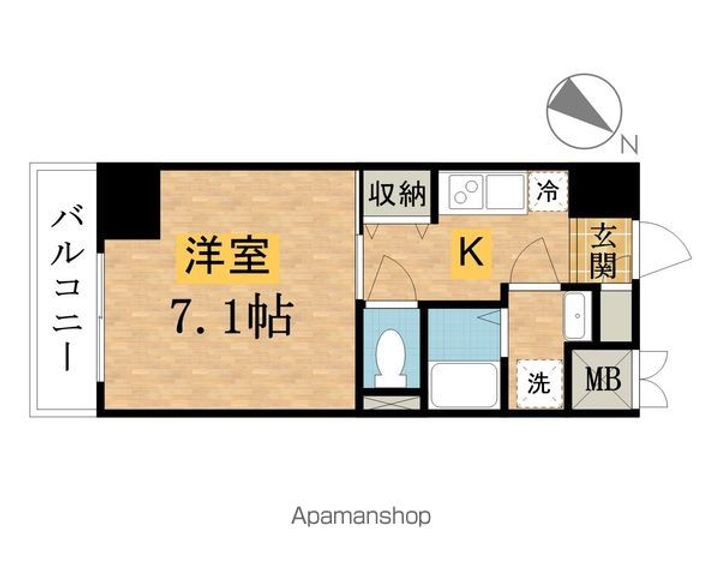 HILLS八王子市台町302の間取り