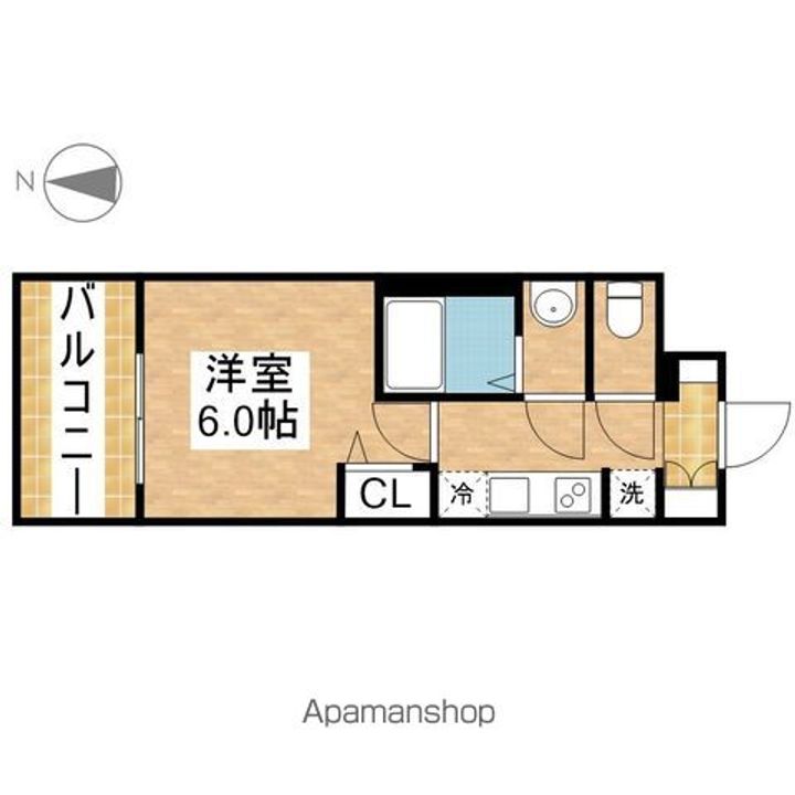 プレサンス桜山駅前アフォードの間取り