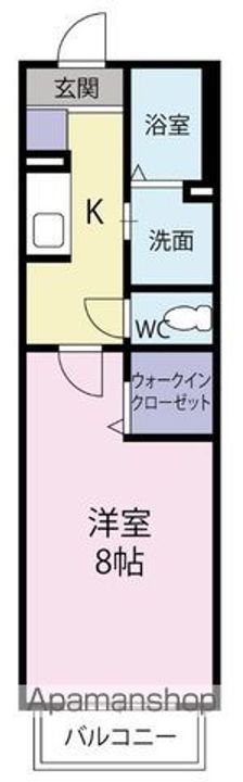 アズハイムⅡの間取り