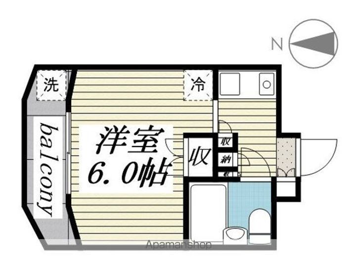 メゾン・ド・ルワージュ302の間取り