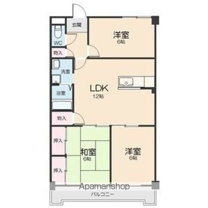 ビューパレー味美の間取り