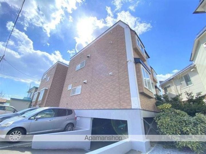 五稜郭パークハイツの外観