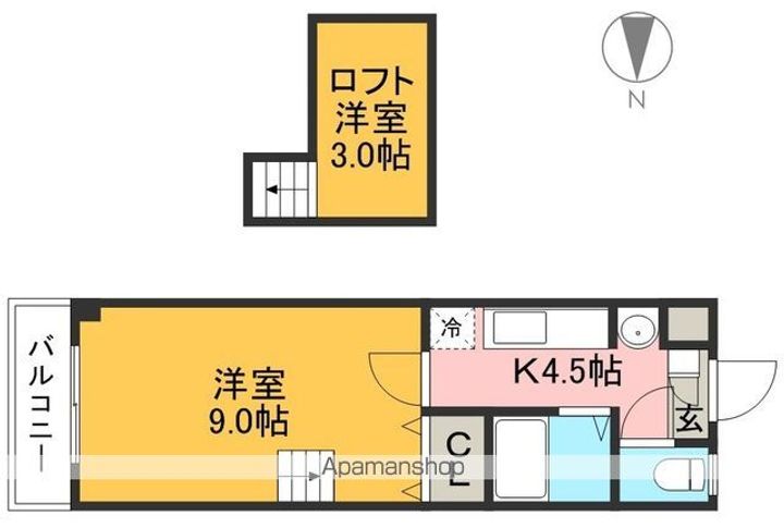 メゾンレーヴ潮江の間取り