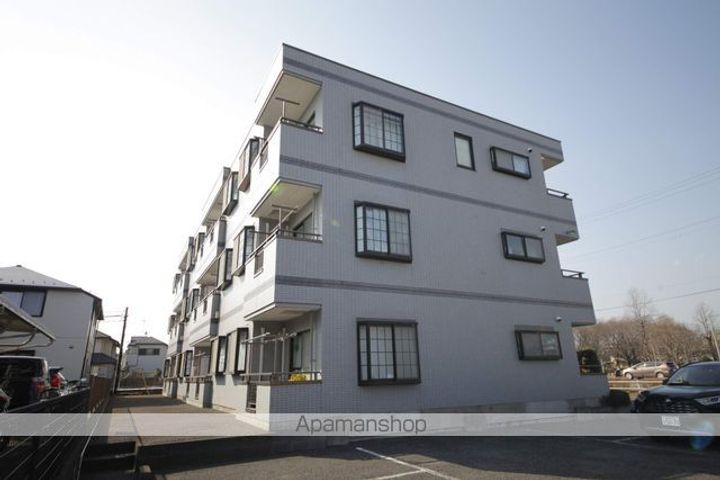 東京都日野市万願寺6丁目の賃貸マンションの外観