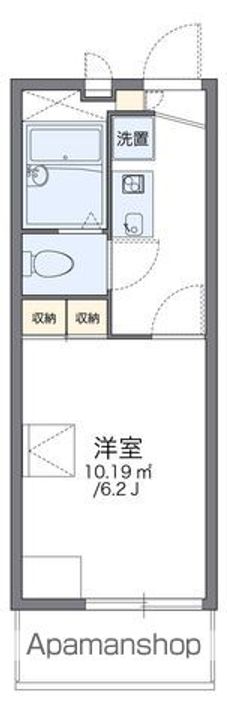 東京都八王子市みなみ野5丁目の賃貸マンション308の間取り