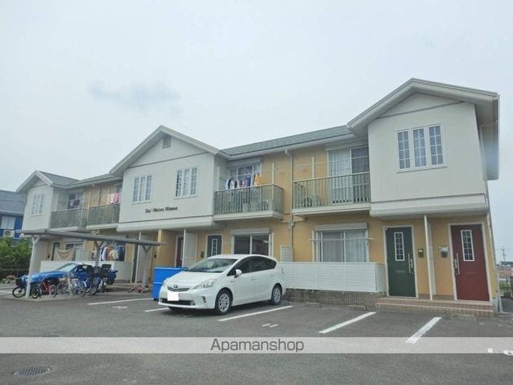 徳島県徳島市論田町本浦中の賃貸アパートの外観