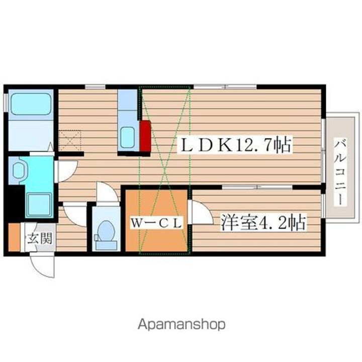 シュラーフ・エス205の間取り
