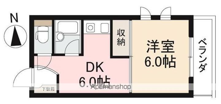 グランドール幸302の間取り