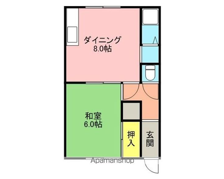 ハイツJ302の間取り