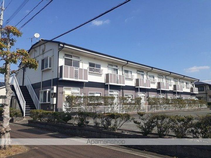 福岡県久留米市大善寺南2丁目の賃貸アパートの外観