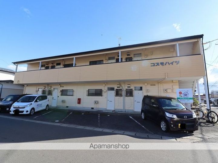 福島県郡山市島2丁目の賃貸アパートの外観