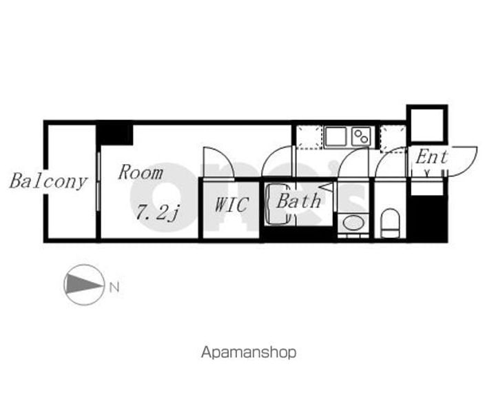 愛知県名古屋市中区丸の内2丁目の賃貸マンション907の間取り