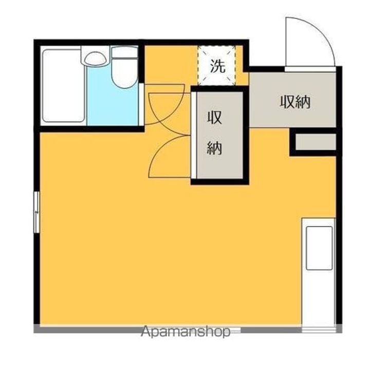 クレールハイツ203の間取り