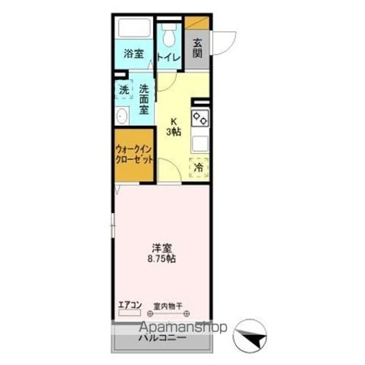 メルヴェーユ八潮中央 Aの間取り