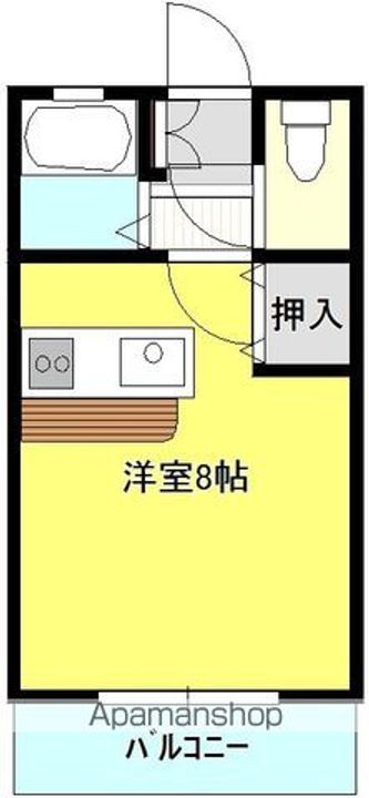 エレガンスくぼばた112の間取り