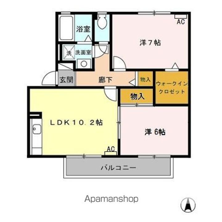 さつき館の間取り