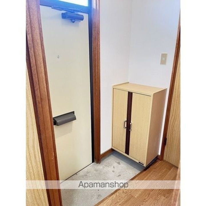 コーポラスグリーン202の玄関