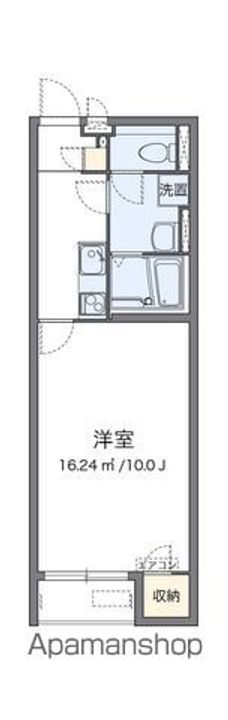 クレイノSACHI103の間取り