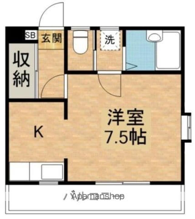 ハイツ秋風の間取り