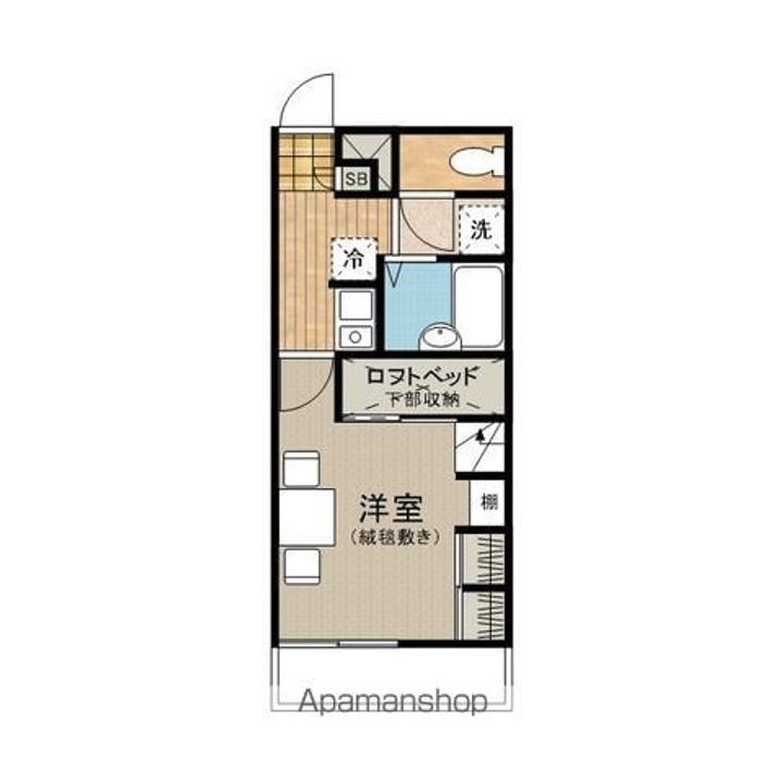 フォーチュンフォレスト310の間取り