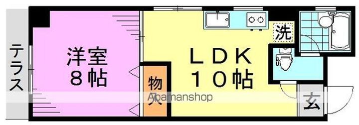 パークサイドマンションの間取り