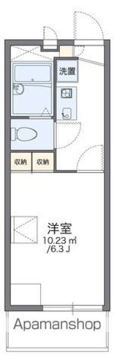 レオパレス船橋湊町の間取り