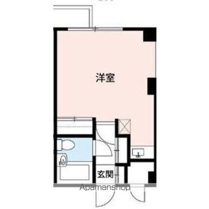 東京都文京区湯島4丁目の賃貸マンションの間取り