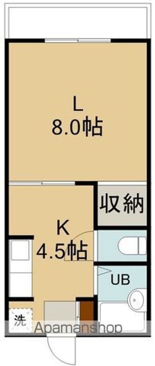 榎本ハイツD棟202の間取り