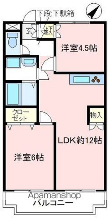 ホワイト富士見の間取り