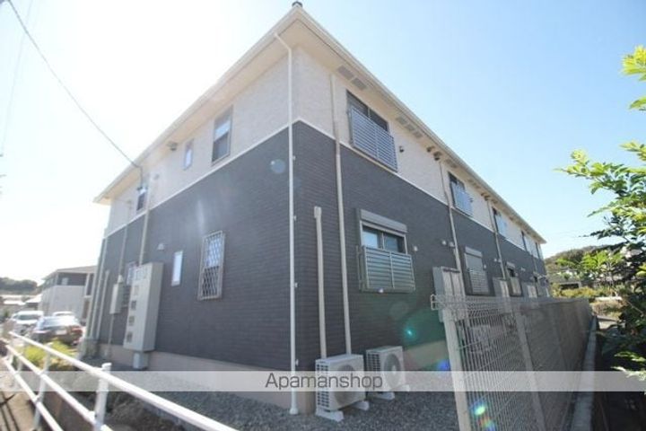 岐阜県可児市下切の賃貸アパートの外観