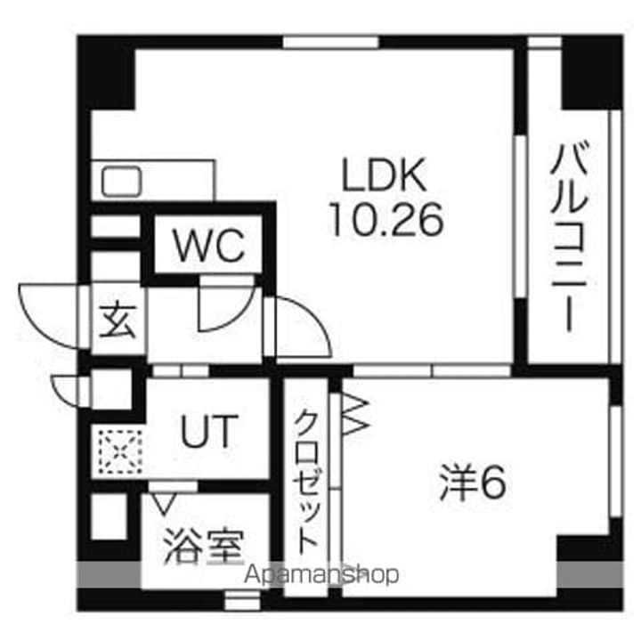 YOSHINO SQUARE1001の間取り