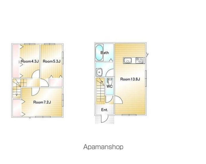 LAVENDER(ラベンダー)Eの間取り