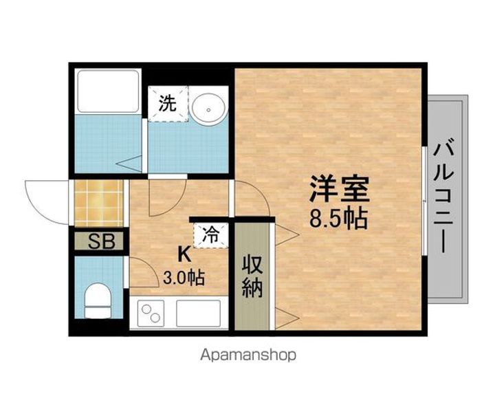 パークハイム201の間取り