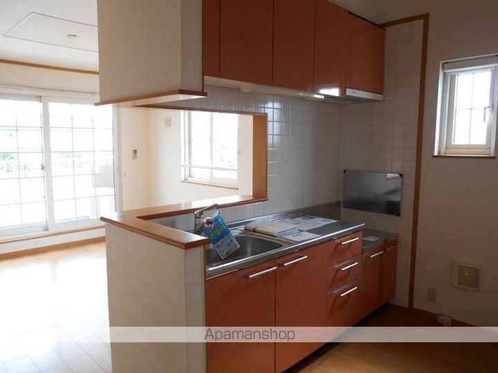 岐阜県羽島郡笠松町米野の賃貸アパートのキッチン