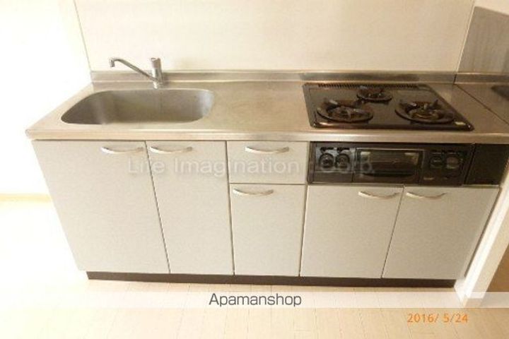 滋賀県草津市野村2丁目の賃貸マンションのキッチン