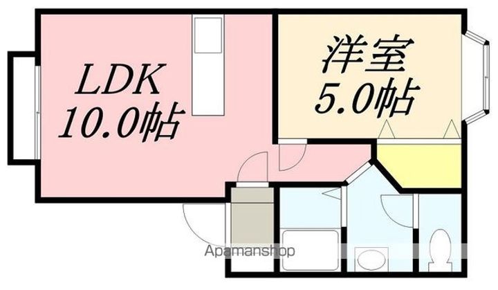 ノースクレストN101の間取り