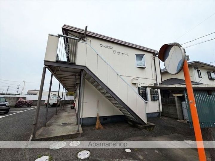 岡山県倉敷市福井の賃貸アパートの外観