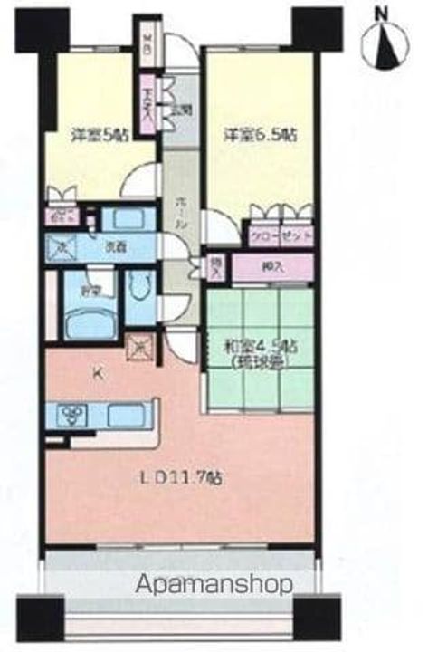 ドゥーエ仙台イーストの間取り