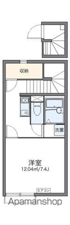 レオネクストねのはなVILLA202の間取り