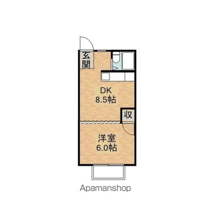 コーポグルマンの間取り