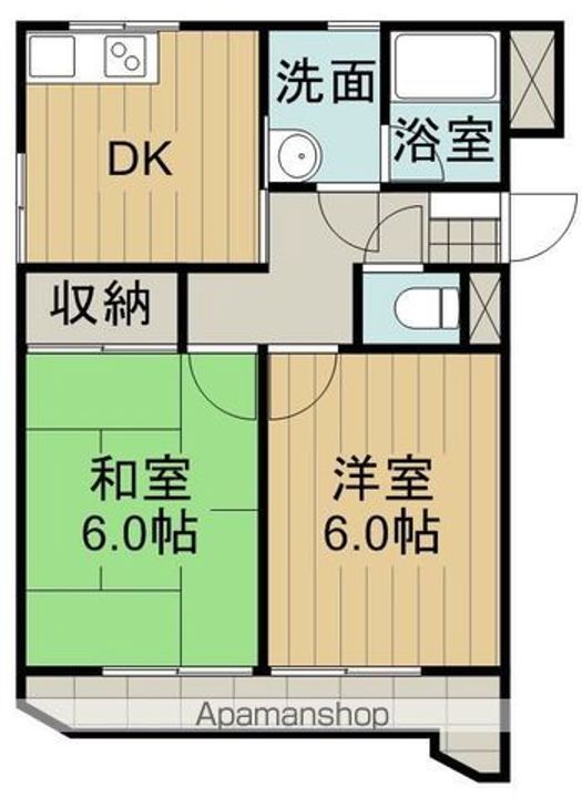 LA HOUSEの間取り