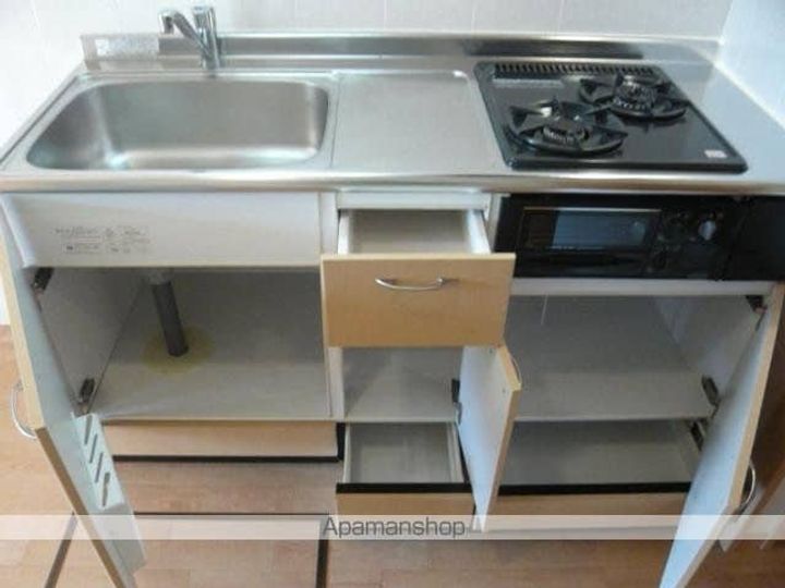 岐阜県美濃加茂市新池町2丁目の賃貸アパート102のキッチン