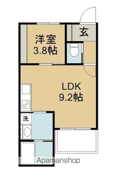 LIEN鯨多の間取り