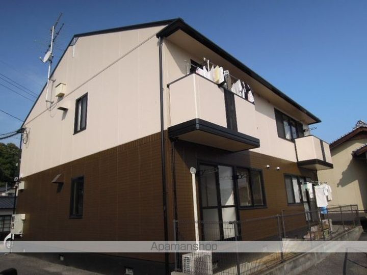 岡山県岡山市北区尾上の賃貸アパートの外観