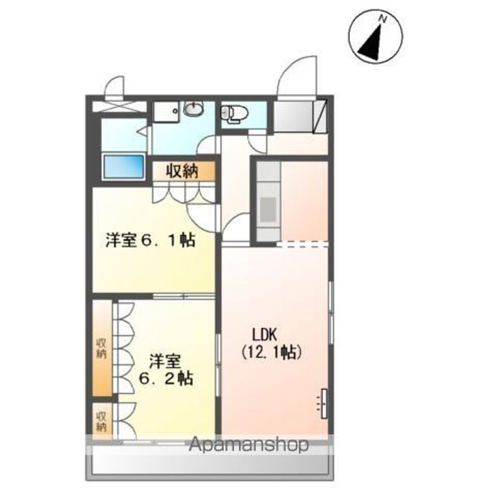 PRIMーROSEの間取り