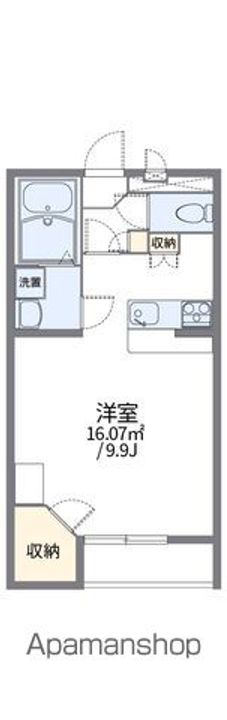 レオパレスケリュスBの間取り
