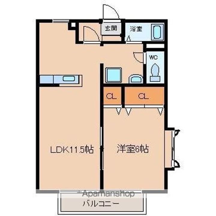 サンガーデン桜 C棟の間取り