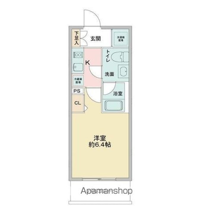 LA DOUCEURお花茶屋Ⅱの間取り