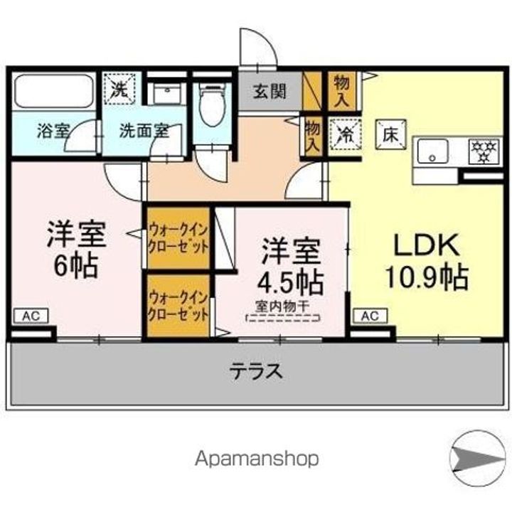 DEAR LIFEの間取り